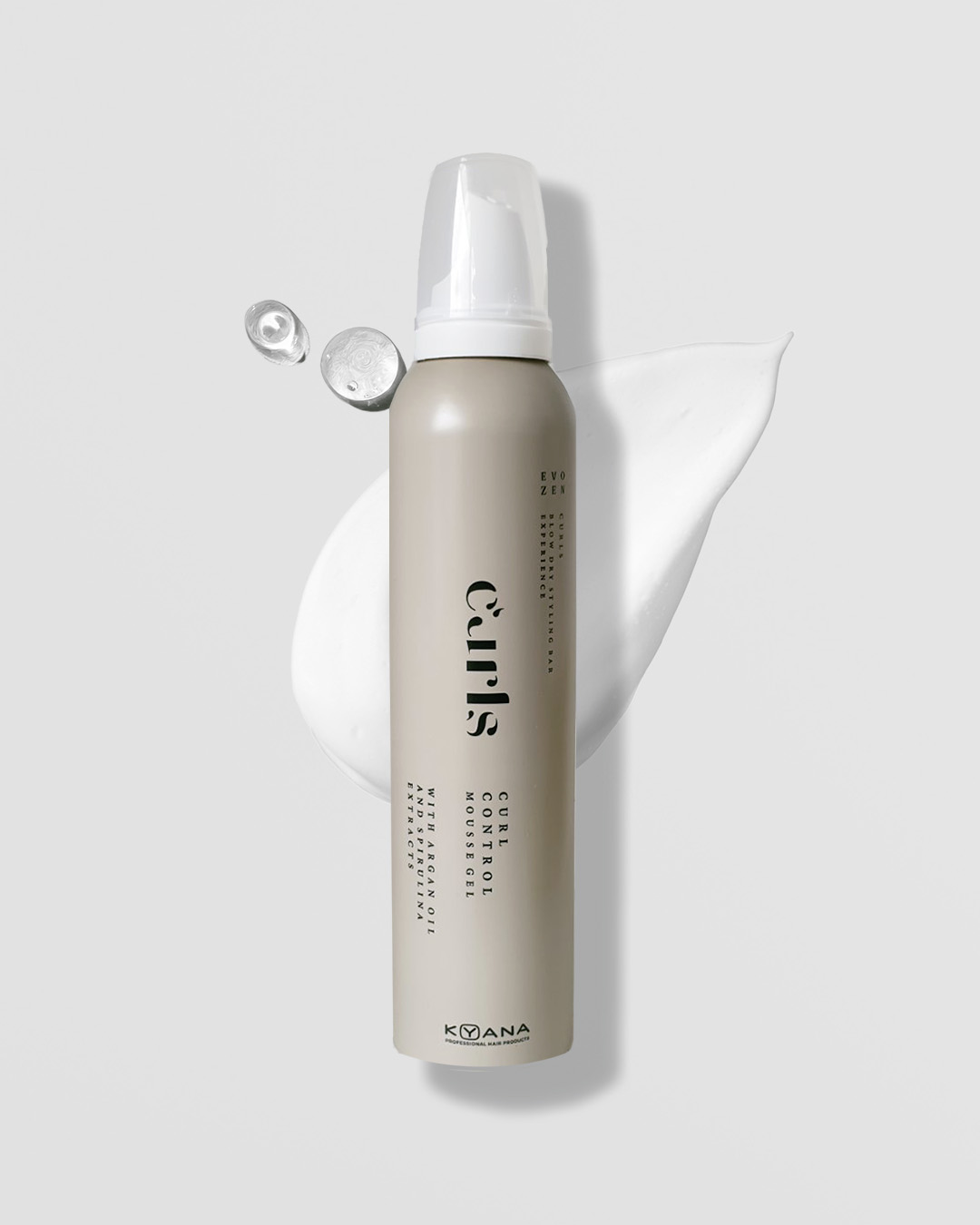 pena za kadrava kosa